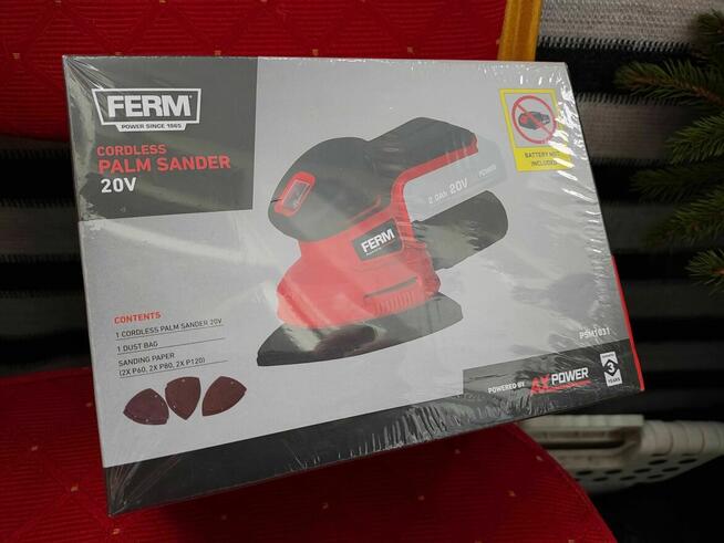 Szlifierka Bezprzewodowa wielofunkcyjna Ferm 20V