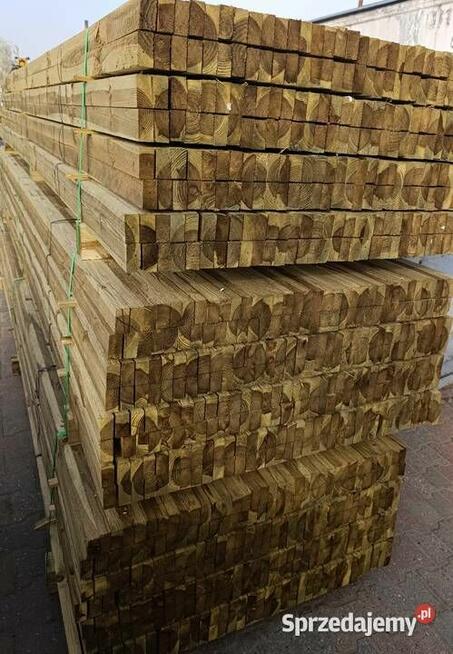 Kontr łaty impregnowane iglaste 4000mm x 50mm x 25mm