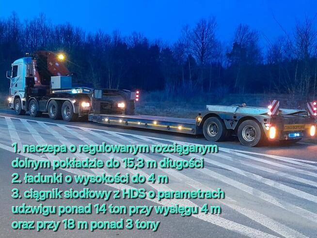 Transport HDS ponadnormatywny,