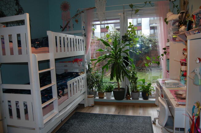 Mieszkanie Tarchomin 2 pokoje z ogródkiem i dwoma miejscami