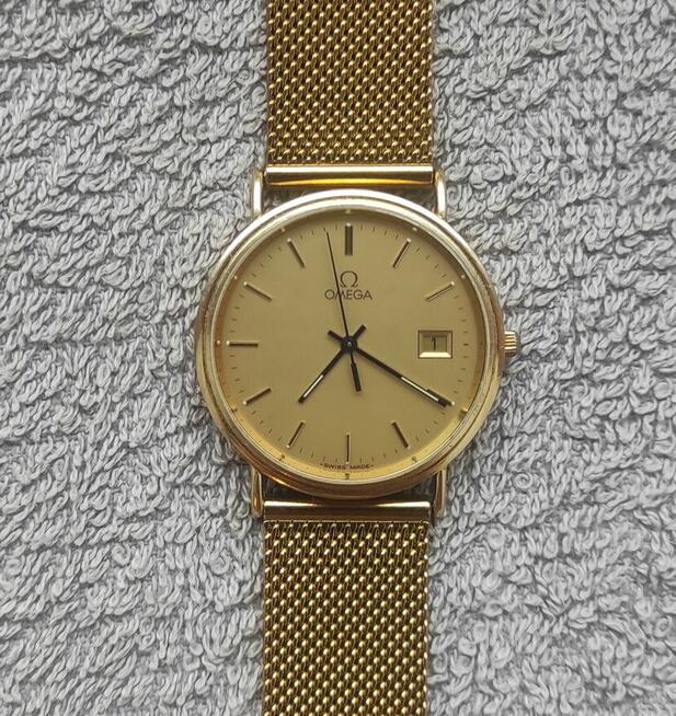 Zegarek Omega złoty 18K