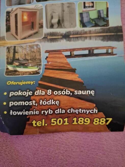 Domek nad jeziorem pokoje do wynajecia