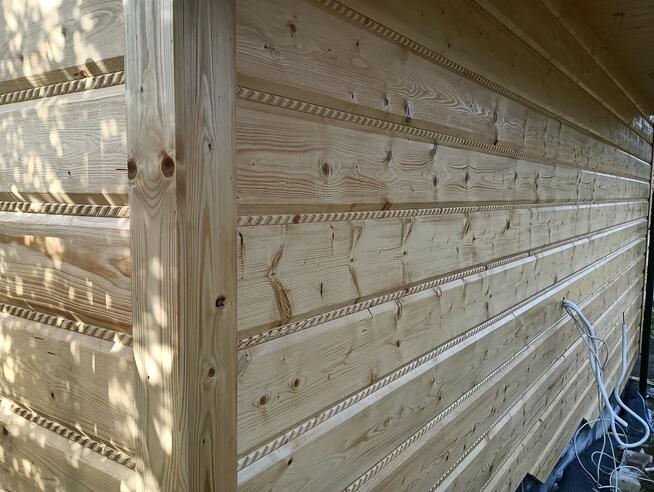 Elewacje drewniane 25-30cm szerokie