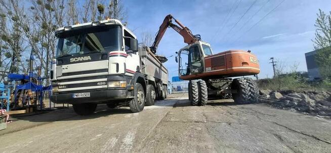 TRANSPORT GRUZU, ZIEMI, MATERIAŁÓW SYPKICH - DO 25 TON