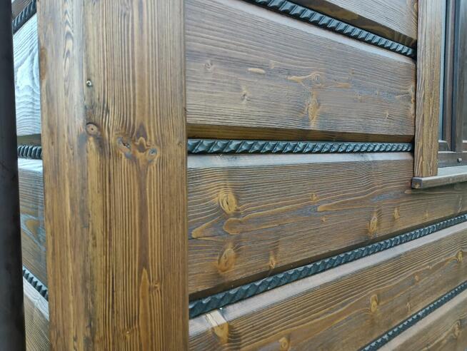 Elewacje drewniane 25-30cm szerokie