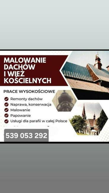 Malowanie Wież Dachów kościołów