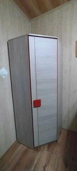 Komplet mebli Gumi-łóżko z biurkiem, szafa, komoda, regał