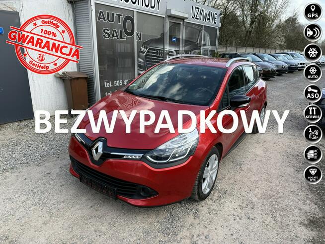 Renault Clio 1.2*16v*Klima*ALU*serwis*Nawigacja*PDC*129tkm*Grantour*Relingi*Niemc