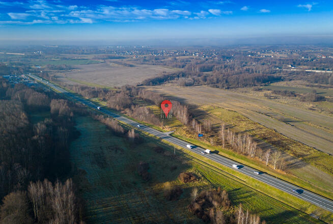 Działka usługowa Łazy gm. Rzezawa
