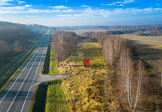Działka usługowa Łazy gm. Rzezawa