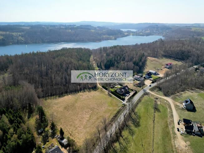 Brodnica Górna działka na wzgórzu przy lesie