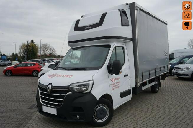 Renault Master L3 2.3DCI 165KM 3.5T Packclim Plandeka Winda, salon f.VAT