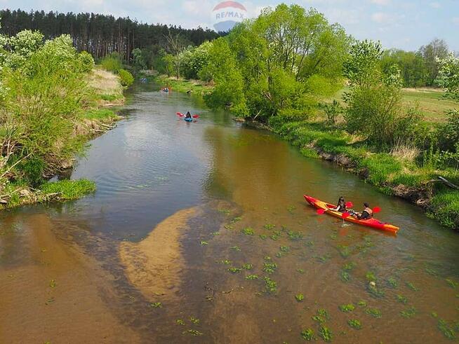 Działka budowlana w pobliżu rzeki Liwiec