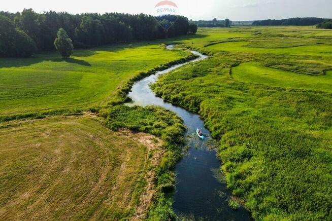 Działka budowlana w pobliżu rzeki Liwiec