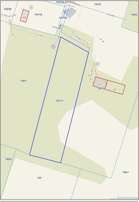 Działka budowlana w pobliżu rzeki Liwiec