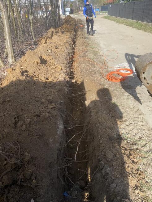 Usługi minikoparką