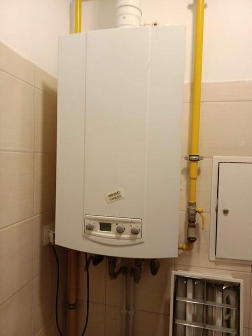 Kociol gazowy, dwufunkcyjny