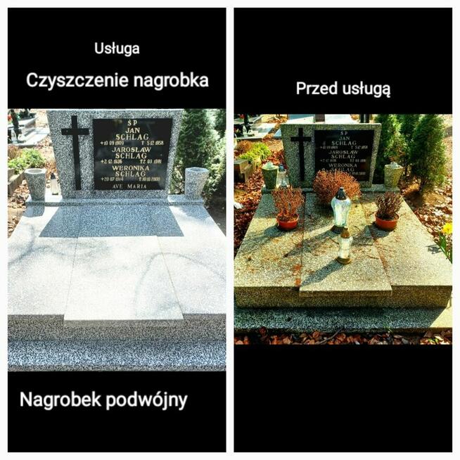 IMAGE Opieka nad grobami Cmentarz Centralny Szczecin