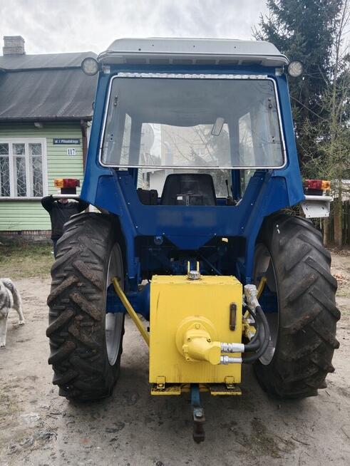 Ciągnik Ford 4600 zamiatarka komunalny