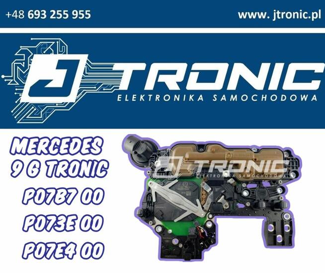 Naprawa 9g tronic Merces, błąd P07B7, P073E, P07E4