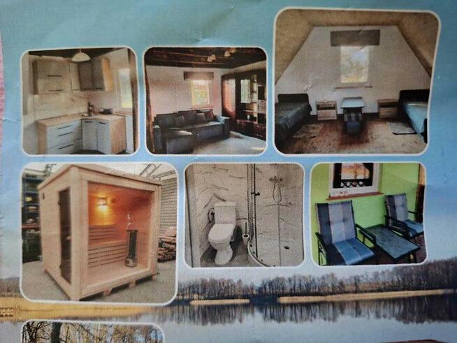 Domek nad jeziorem pokoje do wynajecia