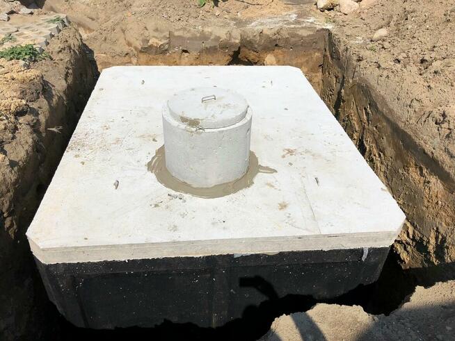 Szamba, zbiorniki betonowe, piwnice