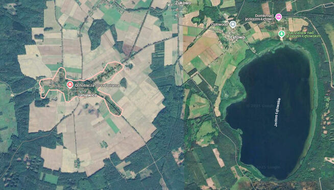 Janiewice - działki budowlane