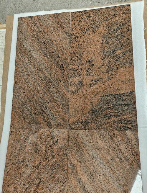 Płytki granitowe MULTICOLOR RED 61x30,5x1 poler