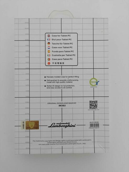 Oryginalne etui Lamborghini na tablet