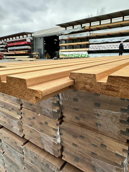 Deska elewacyjna drewniana thermo abachi ayous 21x143mm Prof