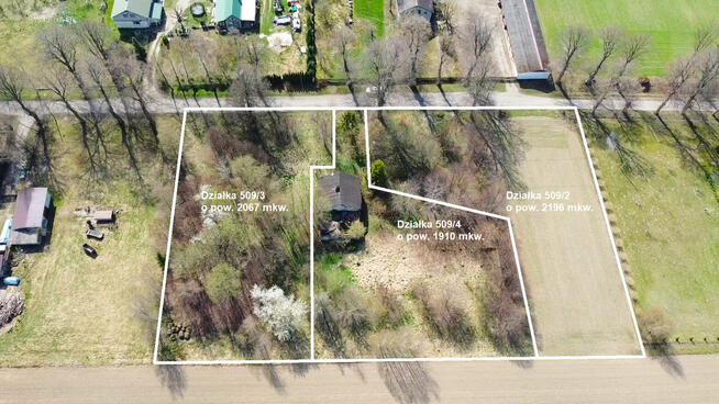 Janiewice - działki budowlane
