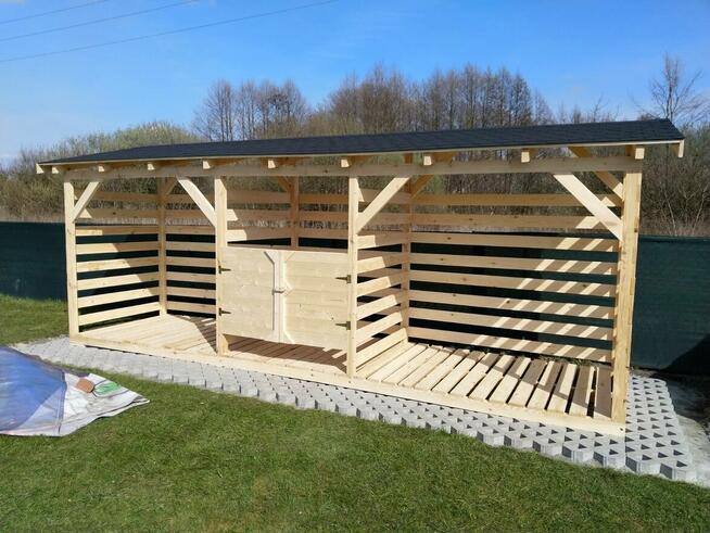 Domki narzędziowe, altany, drewutnie, domki dla dzieci itp.