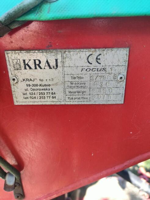 Siewnik Unia Focus 3 m zawieszany