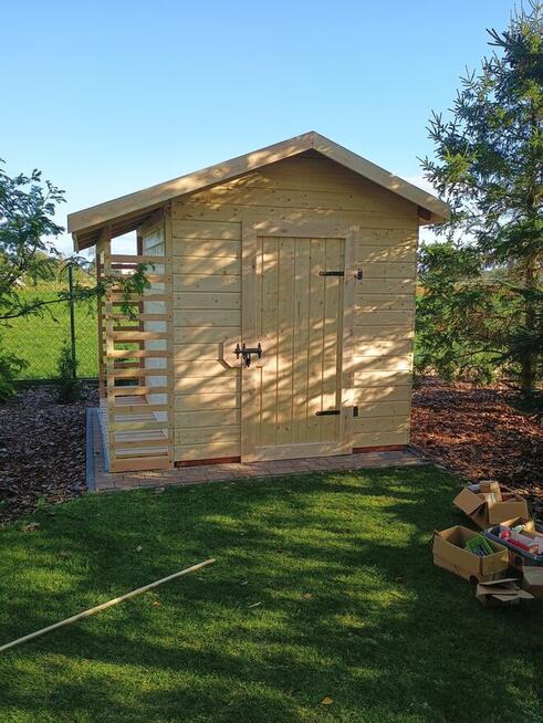 Domki narzędziowe, altany, drewutnie, domki dla dzieci itp.