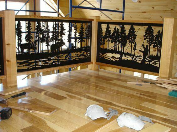 Balustrada balkonowa i tarasowa CNC na wymiar, aluminium, st