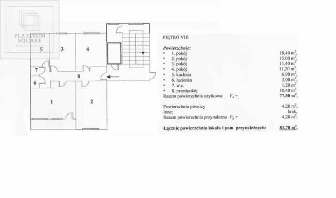 4-pokoje, pełen rozkład | 77,5 m² Tylko u nas