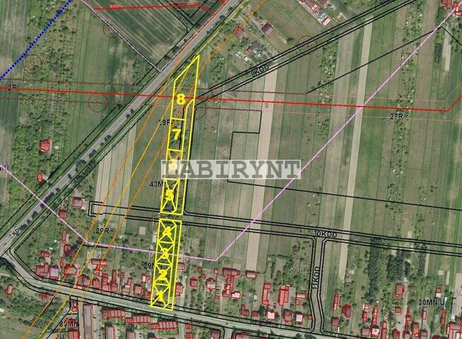 Rędziny, działka budowlana 3004m2, ul. Nowa 21 !!!