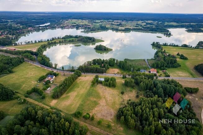 Mazury, widok na jezioro, 6 km do Mikołajek, 1,3ha