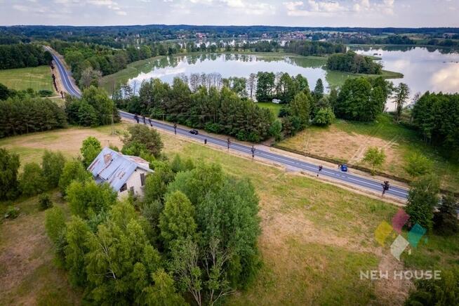 Mazury, widok na jezioro, 6 km do Mikołajek, 1,3ha