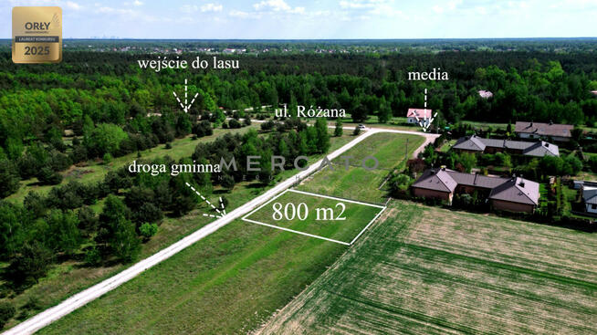 Działka budowlana Czeczotki gm. Czosnów,