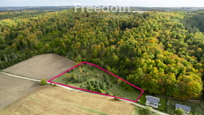 Działka budowlana przy lesie - dwa jeziora !!!