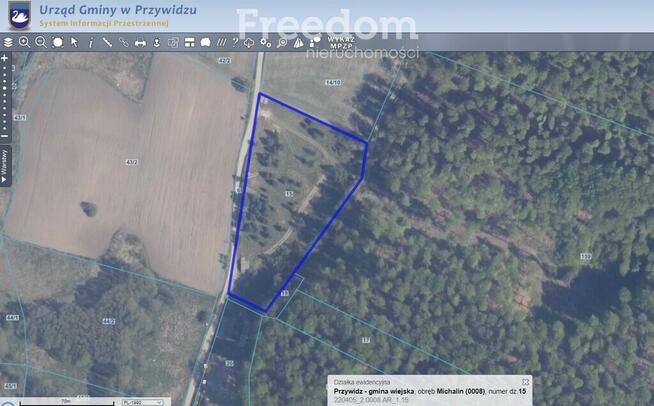 Działka budowlana przy lesie - dwa jeziora !!!