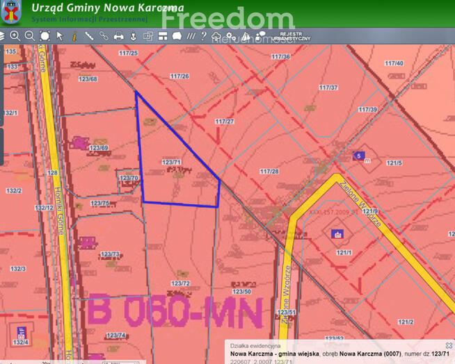 Działka budowlana blisko jeziora !