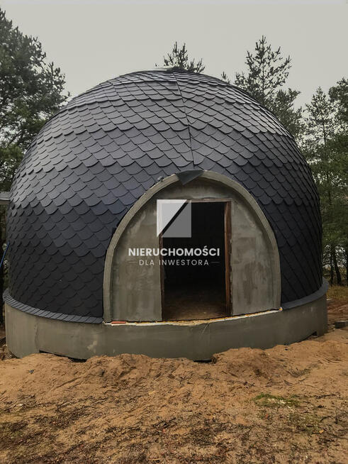 Działka Budowlana 4000 m2 z Rozpoczętą Budową Domu