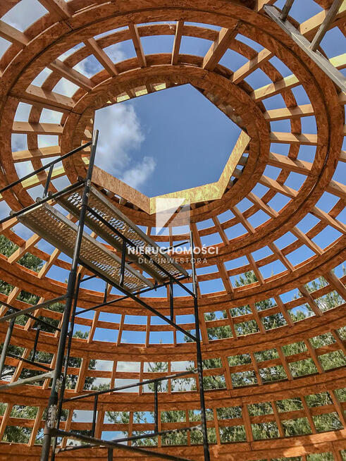 Działka Budowlana 4000 m2 z Rozpoczętą Budową Domu