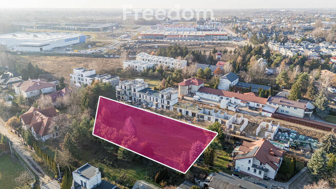 Idealna działka pod dom lub usługi – Mysiadło.