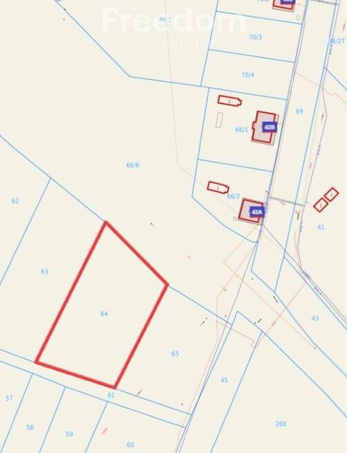 Działka budowlana Szropy.