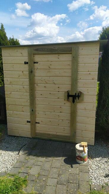 Domki narzędziowe, altany, drewutnie, domki dla dzieci itp.