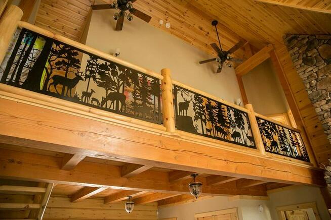 Balustrada balkonowa i tarasowa CNC na wymiar, aluminium, st