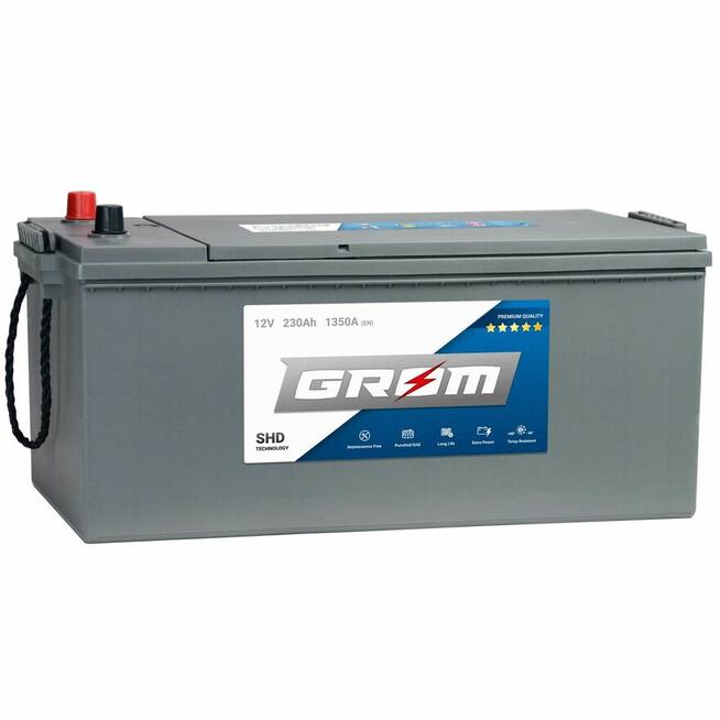 Akumulator GROM SHD Premium 230Ah 1350A